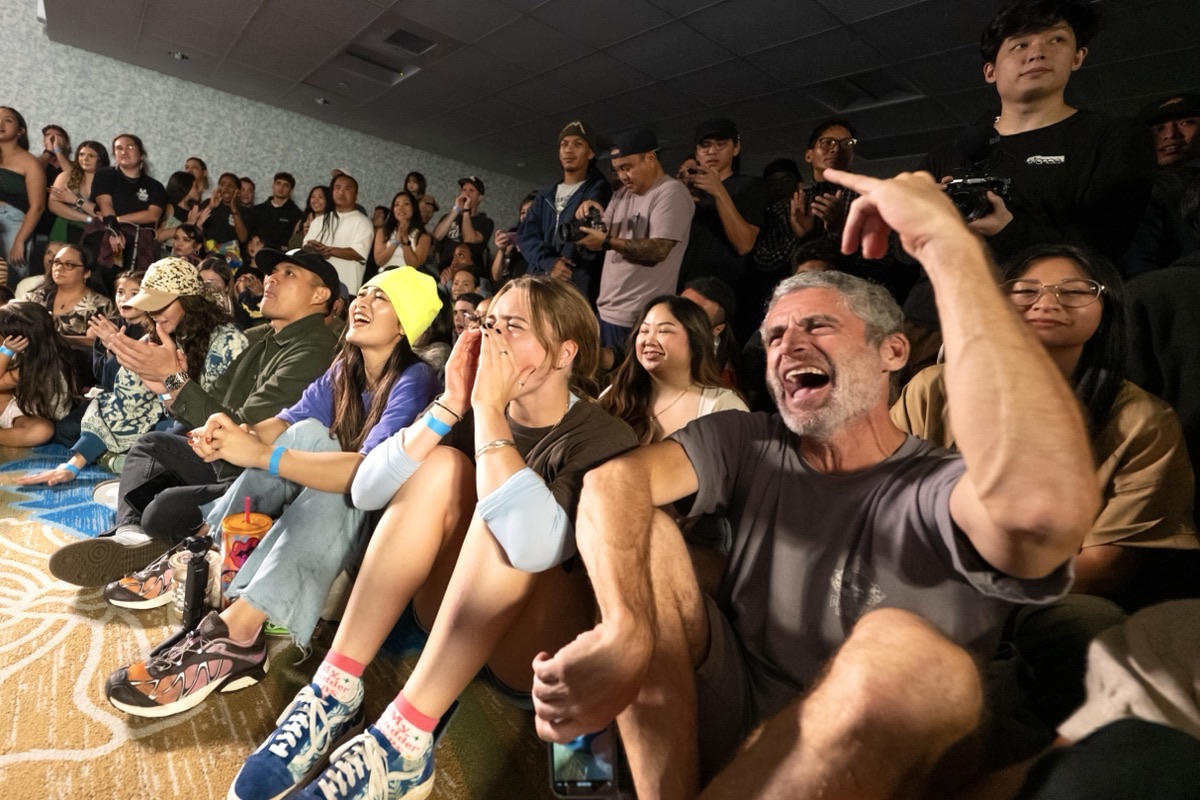 Crowd at a Honolulu brand event