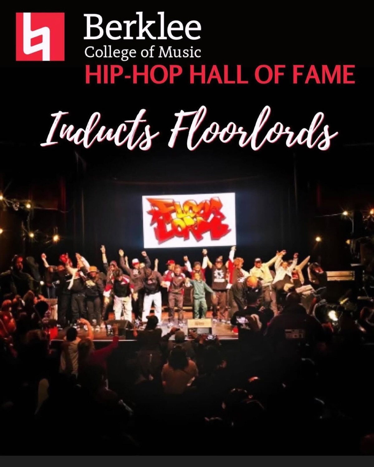 Berklee Hip Hop Hall of Fame flyer