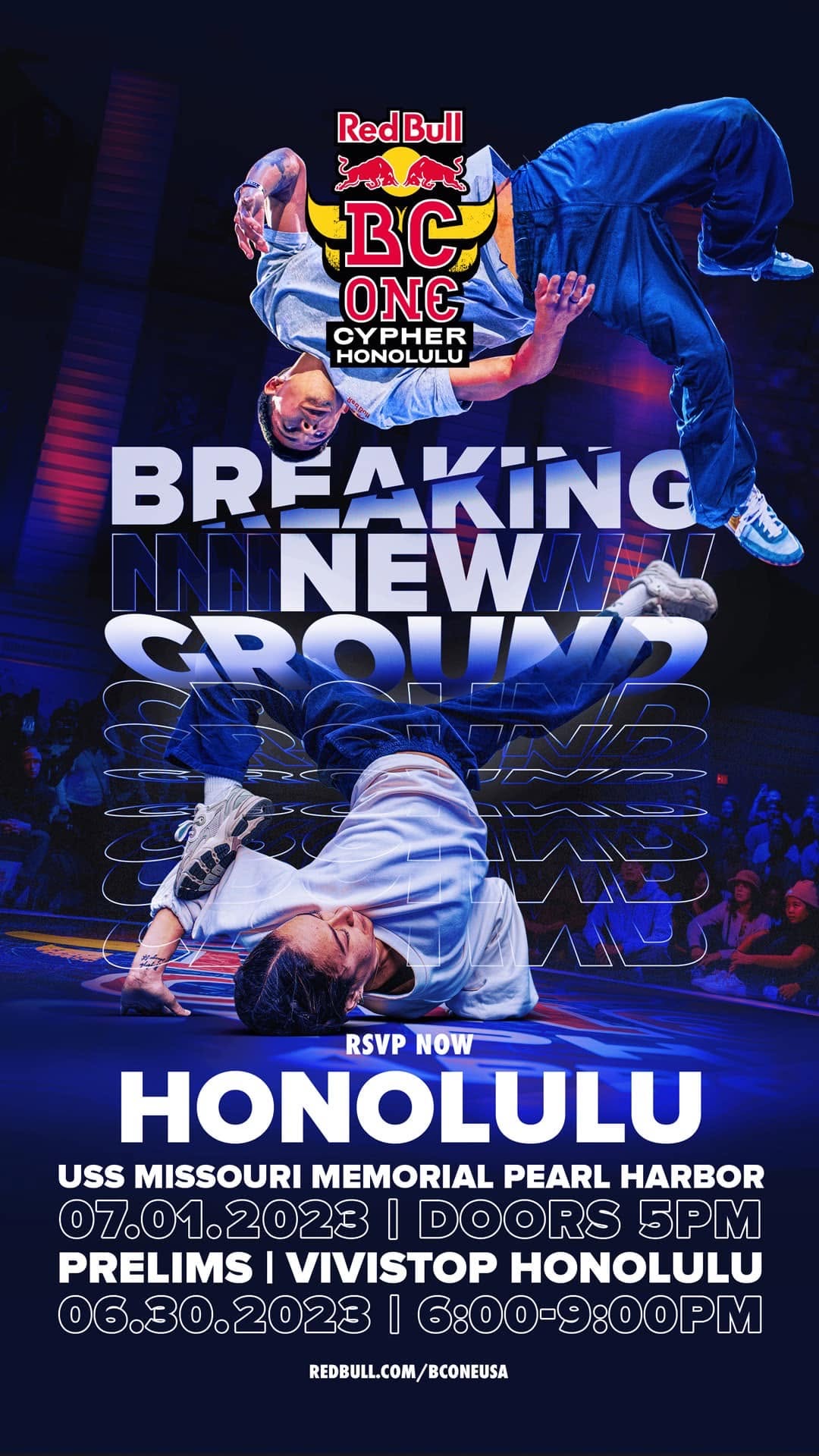Red Bull BC One Honolulu flyer