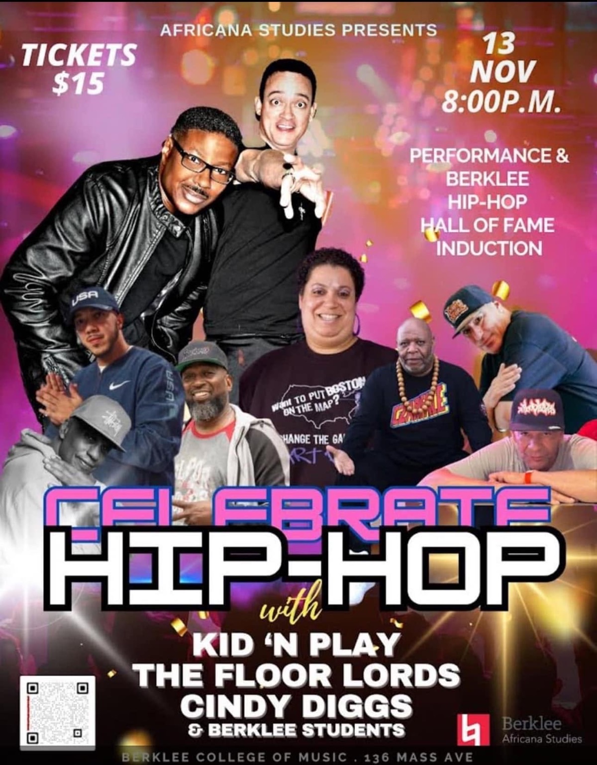 Celebrate Hip Hop Berklee flyer